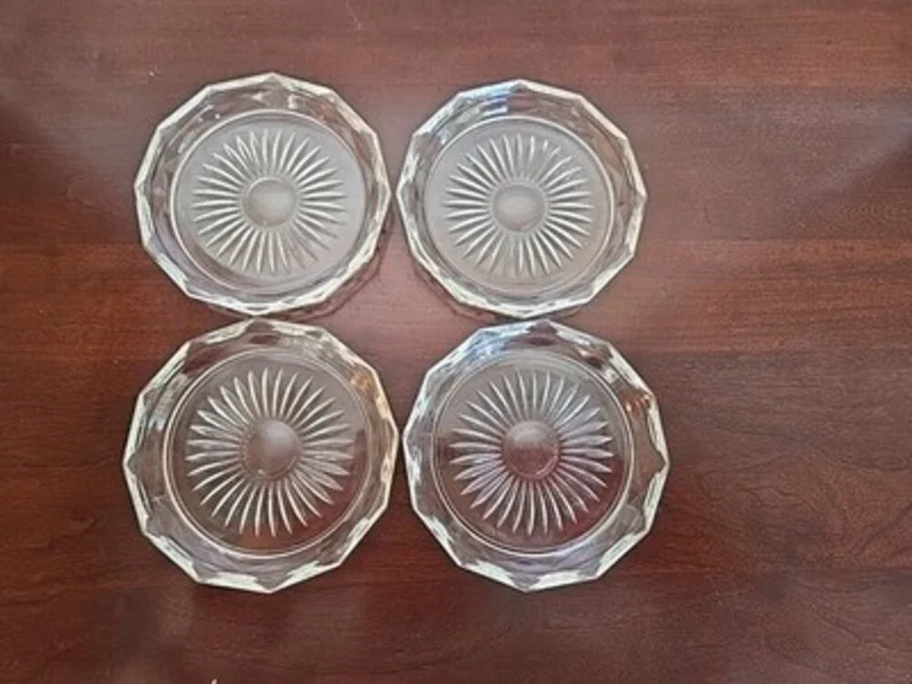 Vintage Coasters Heisey Starburst  - Set Of 4